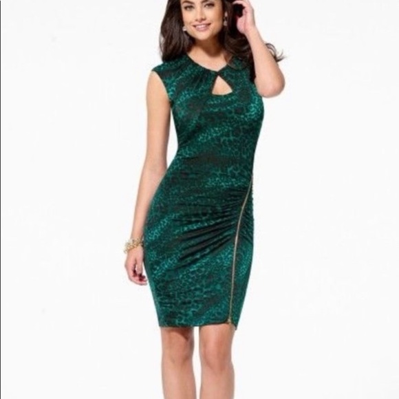 emerald green and black outfits